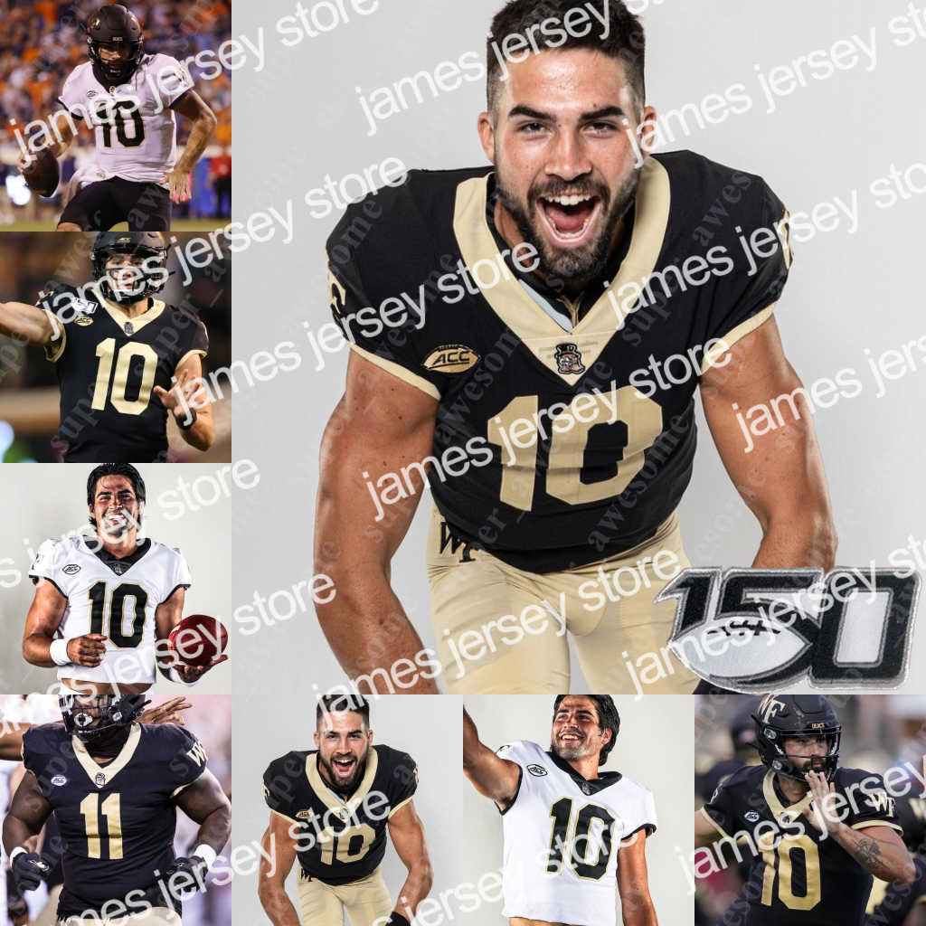 American College Football Wear Wake Forest Football Jersey Traveon Redd Nasir Greer Jacorey Johns Chelen Garnes Rondell Bothroyd Luiji Vilain Chase Jones Zion Keit, Black
American College Football Wear Wake Forest Football Jersey Traveon Redd Nasir Greer Jacorey Johns Chelen Garnes Rondell Bothroyd Luiji Vilain Chase Jones Zion Keit, Black