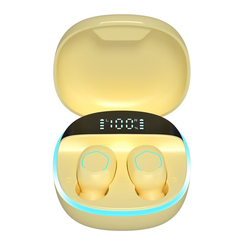 TWS M13 Marcon Wireless Earbuds Earphones Bluetooth Headphones Gaming Pretty Cute Stereo Sound Girls Favorite With Digital Battery Display with retail