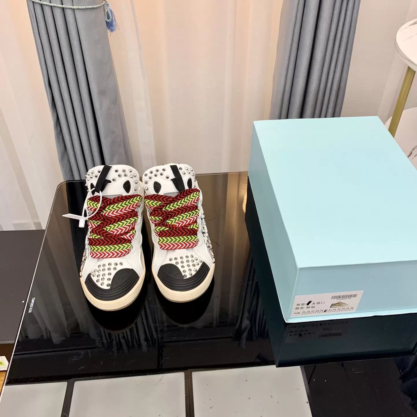 Dress Shoes New Designer Lanvins Bread Shoes Genuine Leather Forrest Gump Shoe Men Women Flat Bottom Casual Moral Training Sneakers, #color 6
Dress Shoes New Designer Lanvins Bread Shoes Genuine Leather Forrest Gump Shoe Men Women Flat Bottom Casual Moral Training Sneakers, #color 6