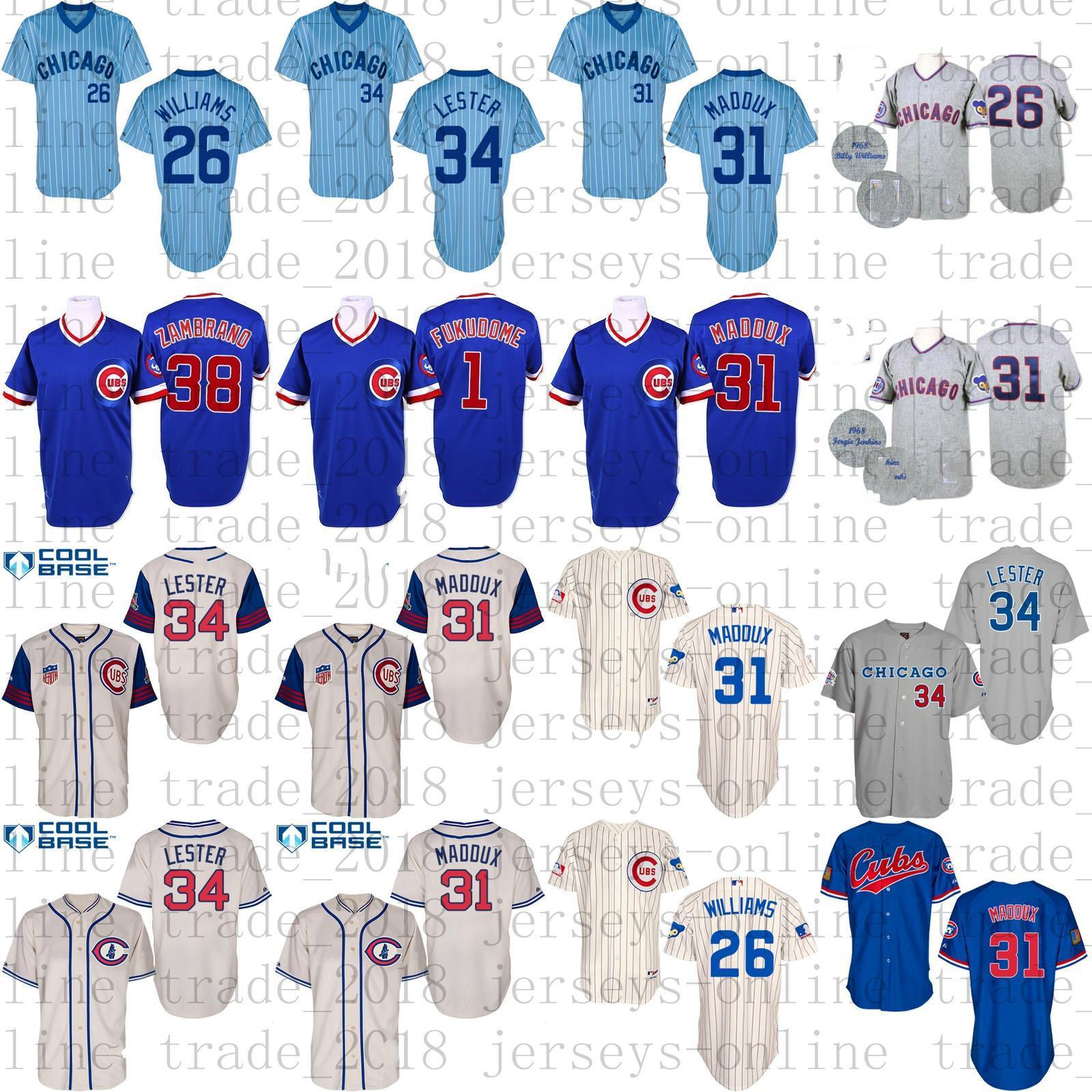 College wear Cheap Chicago Men's Cooperstown 1942 Turn Back The Clock Blue Throwback Billy Williams Carlos Zambrano Jon Lester baseball, As picture
College wear Cheap Chicago Men's Cooperstown 1942 Turn Back The Clock Blue Throwback Billy Williams Carlos Zambrano Jon Lester baseball, As picture