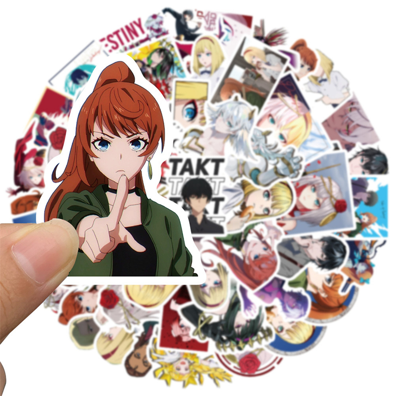 50Pcs Animation Takt Op Destiny Stickers game Graffiti Kids Toy Skateboard car Motorcycle Bicycle Sticker Decals Wholesale