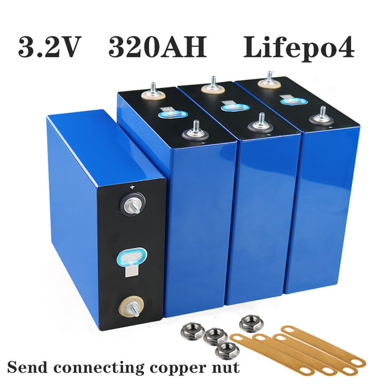 3.2V 310AH LiFePO4 Battery Cells 12V 300AH Lithium Iron Phosphate Batteries Rechargeable Lithium Batteria for UPS Power Supply System Solar Energy Sto