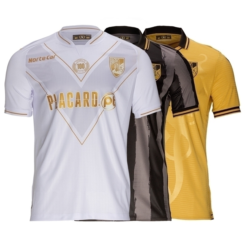 Outdoor T-Shirts 23 SC home third uniform adult football kit VITORIA GUIMARAES 220920, No name no number
Outdoor T-Shirts 23 SC home third uniform adult football kit VITORIA GUIMARAES 220920, No name no number