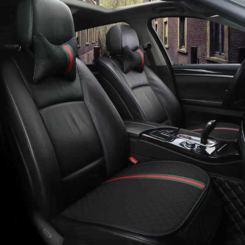 Seat Cushions 1 Pair Luxury Linen Material Car Pillow Unisex Breathable Auto Neck Rest Headrest Cushion Pillows Steering Wheel Cover 1013
Seat Cushions 1 Pair Luxury Linen Material Car Pillow Unisex Breathable Auto Neck Rest Headrest Cushion Pillows Steering Wheel Cover 1013