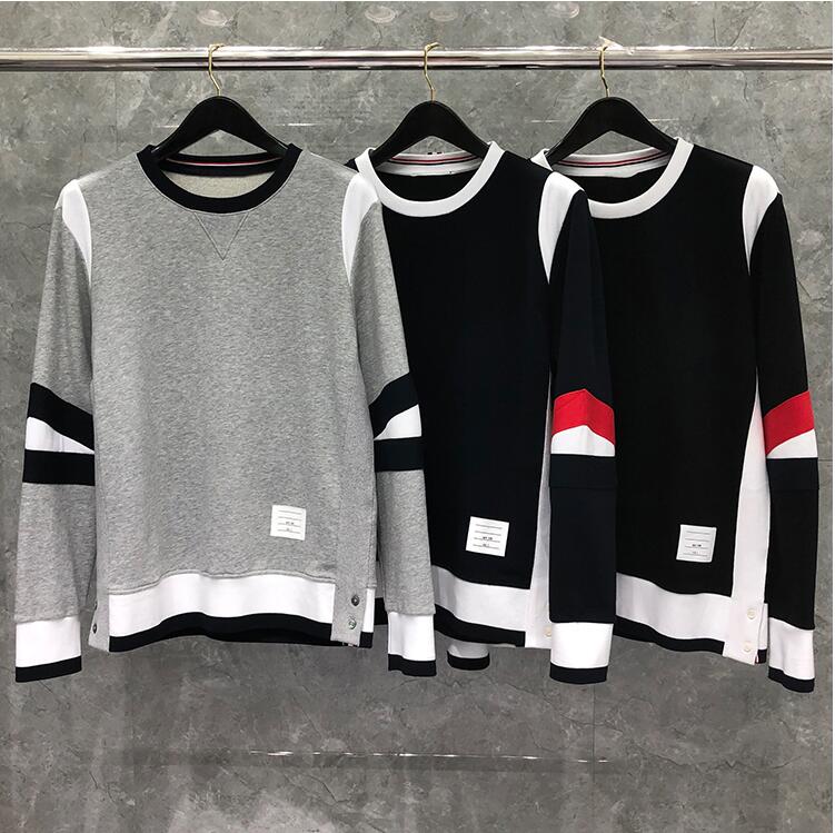 Men's hoodie sweater classic stripe yarn-dyed sports cotton spliced long-sleeved women's casual jacket coat, Blue
Men's hoodie sweater classic stripe yarn-dyed sports cotton spliced long-sleeved women's casual jacket coat, Blue