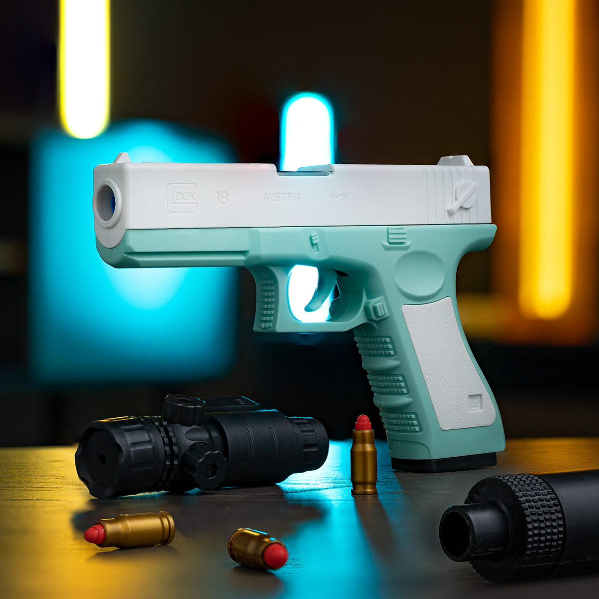 Macaron Color Glock Toy Gun Pistol Soft Bullet Shell Ejection Blaster Handgun Plastic Shooting Model For Kids Adult Outdoor Game
Macaron Color Glock Toy Gun Pistol Soft Bullet Shell Ejection Blaster Handgun Plastic Shooting Model For Kids Adult Outdoor Game