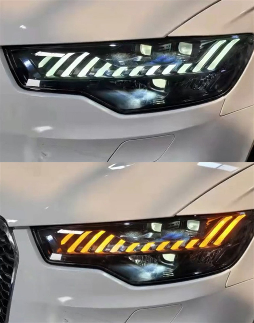 Car Lights For Audi A6 C7 20 12-20 15 LED Auto Headlights Assembly Upgrade A7 Design Dynamic Lamp Tool Accessories Kit