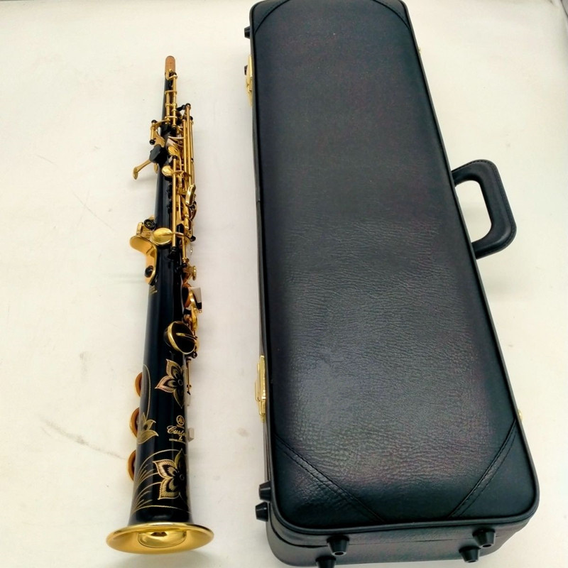 New Japan YSS-82Z Professional Straight Soprano Saxophone Bb Tuning Black Gold Key Musical Instruments Ligation Reed Leather Case
New Japan YSS-82Z Professional Straight Soprano Saxophone Bb Tuning Black Gold Key Musical Instruments Ligation Reed Leather Case