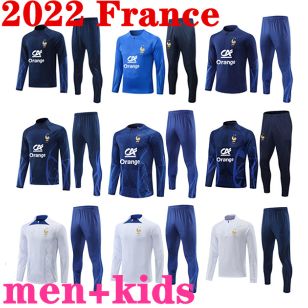 2022 2023 French fra nce tracksuit training suit soccer jersey BENZEMA MBAPPE GRIEZMANN equipe de Sets kids kit Men chandal 22 23 Maillot foot Maillots sportswear, White
2022 2023 French fra nce tracksuit training suit soccer jersey BENZEMA MBAPPE GRIEZMANN equipe de Sets kids kit Men chandal 22 23 Maillot foot Maillots sportswear, White