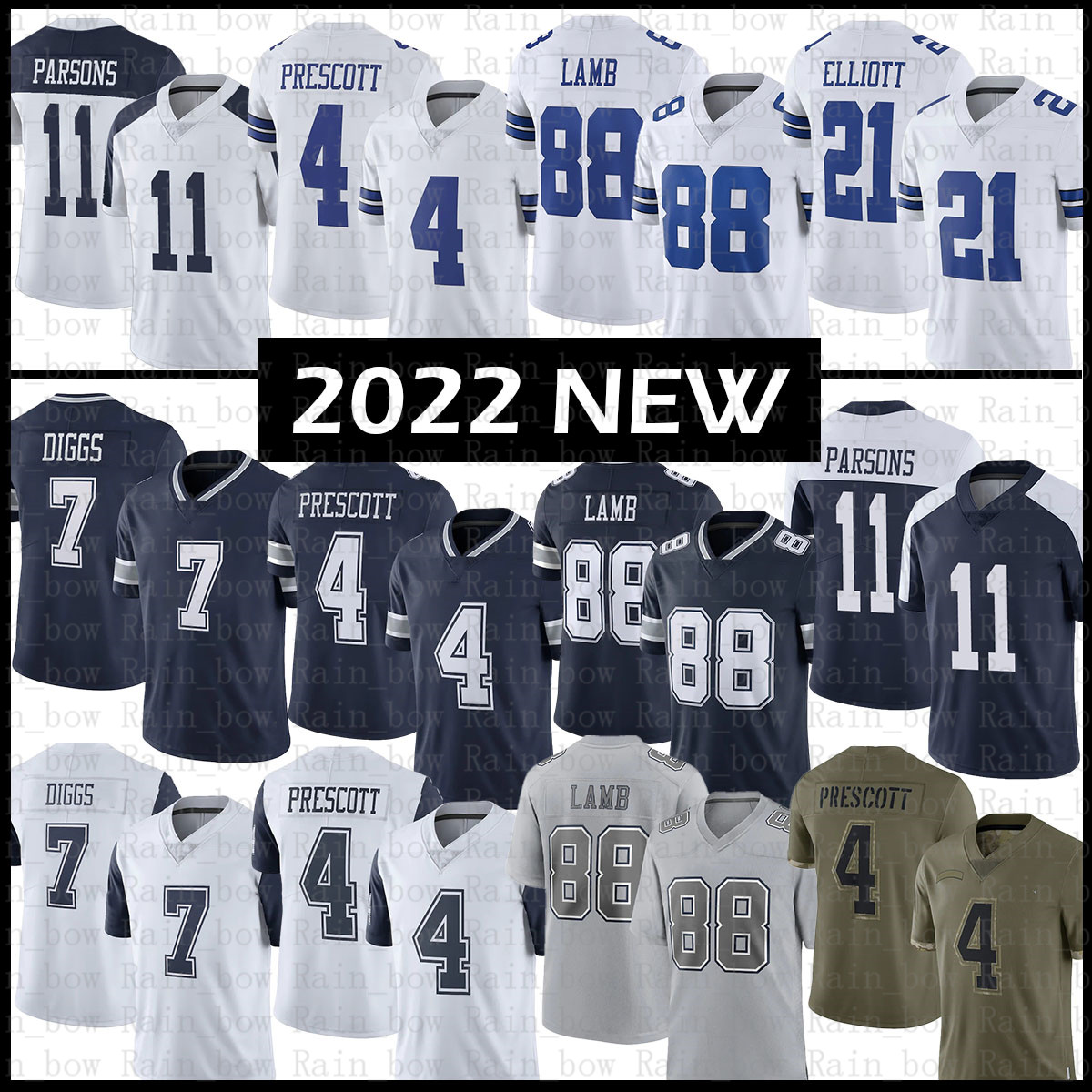Roger Staubach Football Jersey Trevon Diggs Dak Prescott Micah Parsons CeeDee Lamb Ezekiel Elliott Tyler Smith Dallas Cowboys DeMarcus Lawrence Tony Pollard
Roger Staubach Football Jersey Trevon Diggs Dak Prescott Micah Parsons CeeDee Lamb Ezekiel Elliott Tyler Smith Dallas Cowboys DeMarcus Lawrence Tony Pollard