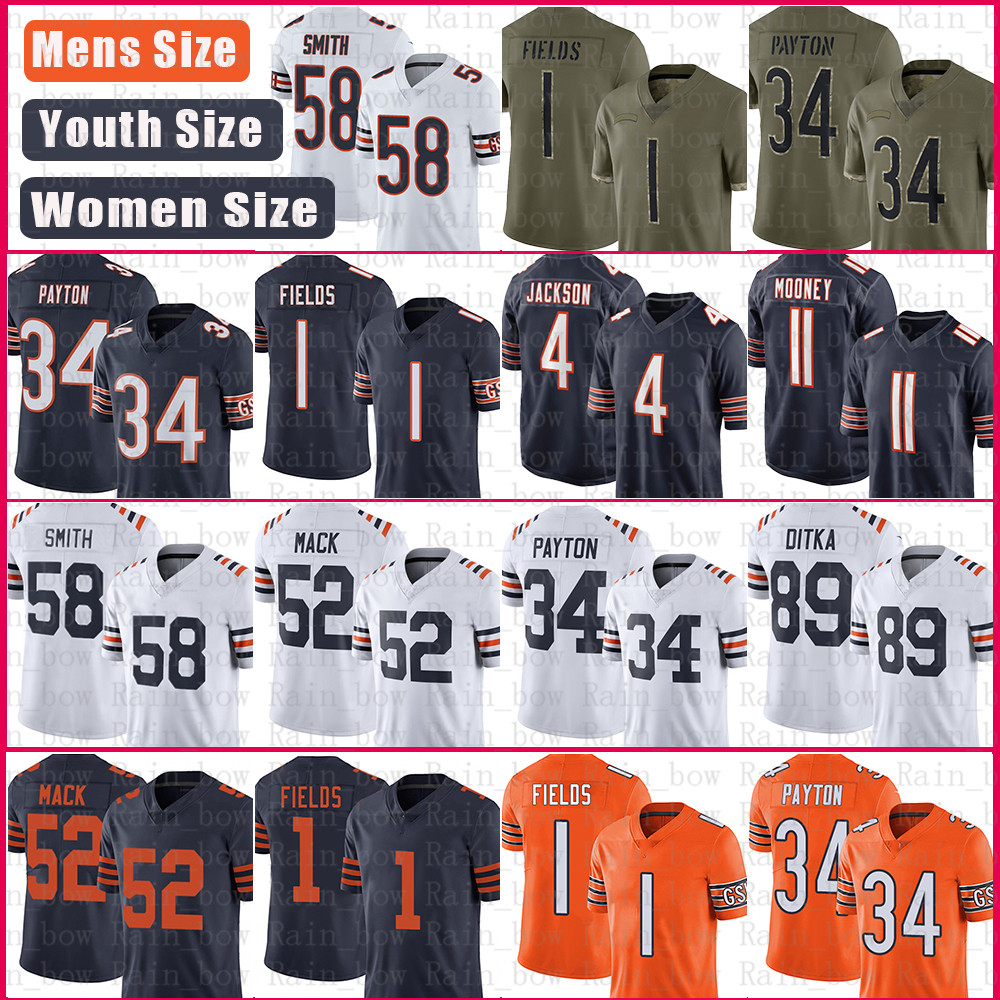 9 Jaquan Brisker Bears Football Jersey Justin Fields Walter Payton Darnell Mooney Roquan Smith Eddie Jackson David Montgomery Cole Kmet Cairo Santos Kyler Gordon, Women size s-xxl(xd)
9 Jaquan Brisker Bears Football Jersey Justin Fields Walter Payton Darnell Mooney Roquan Smith Eddie Jackson David Montgomery Cole Kmet Cairo Santos Kyler Gordon, Women size s-xxl(xd)