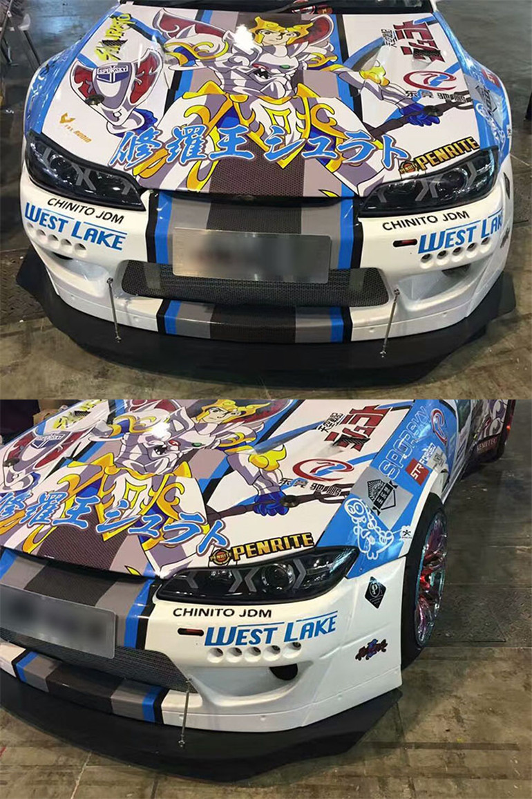 Car Styling Head Lamp for Nissan S15 Headlights 1999-2014 S15 LED Headlight DRL Angel Eye Hid Bi Xenon Auto Accessories