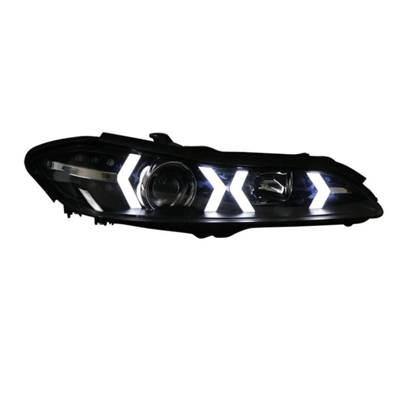 Car Styling Head Lamp for Nissan S15 Headlights 1999-2014 S15 LED Headlight DRL Angel Eye Hid Bi Xenon Auto Accessories