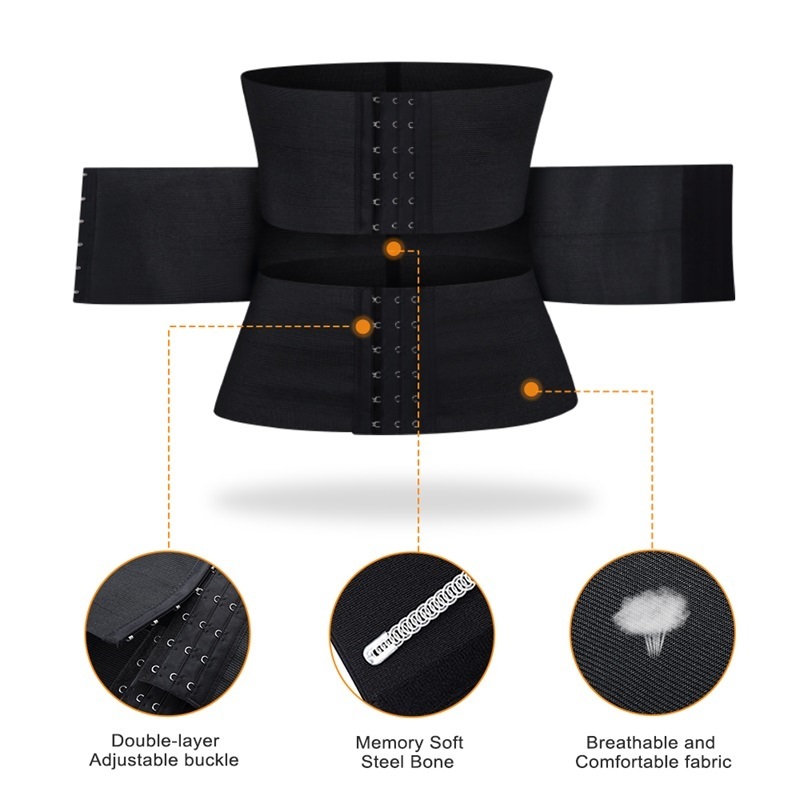 Waist Tummy Shaper MiiOW Waist Trainer Women Corset Body Shaper Binders Wasit Wrap Tummy Control Slimming Belt Weight Loss Modeling Strap Fajas 221013