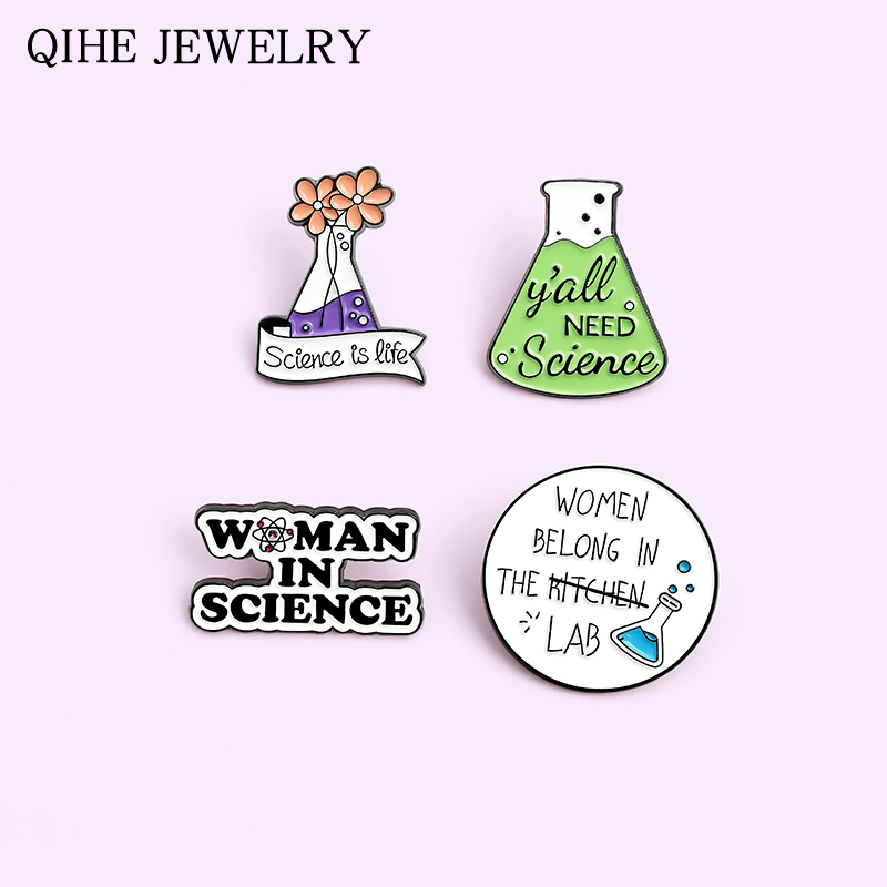 Jewelry Accessories Fashion JewelryBrooches Chemistry Pharmacist Enamel Pin Science Metal Brooches Pins for Backpack Cute Black White Badge
Jewelry Accessories Fashion JewelryBrooches Chemistry Pharmacist Enamel Pin Science Metal Brooches Pins for Backpack Cute Black White Badge