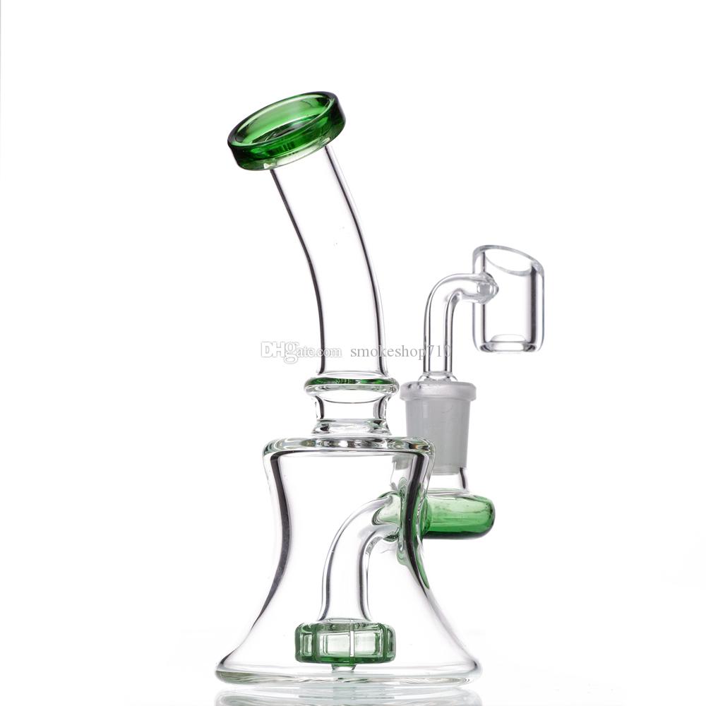 2021 Glass Hookahs Bong Dab Rigs Water Pipes 6.1 Inch With 14mm Joint Quartz Banger Or Bowl 
2021 Glass Hookahs Bong Dab Rigs Water Pipes 6.1 Inch With 14mm Joint Quartz Banger Or Bowl