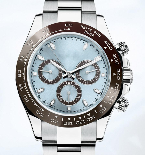 Mens Watch Automatic Mechanical Watches 40MM Men WristWatch Stainless Steel Case Life Waterproof Fashion WristWatches Montre De Luxe, Color4
Mens Watch Automatic Mechanical Watches 40MM Men WristWatch Stainless Steel Case Life Waterproof Fashion WristWatches Montre De Luxe, Color4
