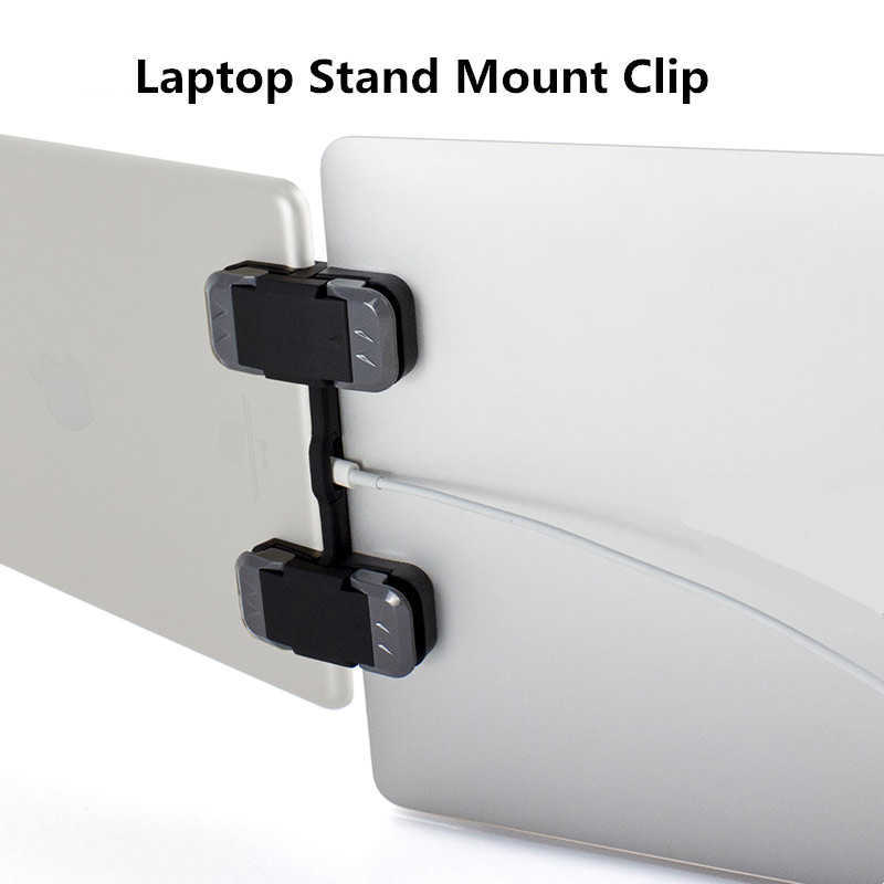 Tablet PC Stands Multi Screen Portable Laptop Stand Mount Clip Connects Tablet Bracket Monitor Display Adjustable Stand Holder Mounting Kit W221013
Tablet PC Stands Multi Screen Portable Laptop Stand Mount Clip Connects Tablet Bracket Monitor Display Adjustable Stand Holder Mounting Kit W221013