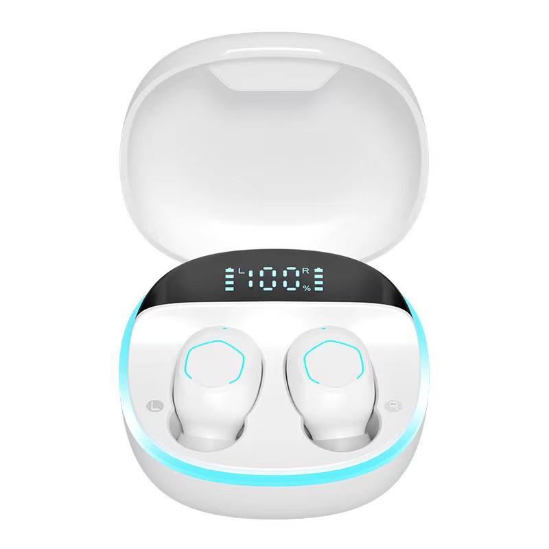 TWS M13 Marcon Wireless Earbuds Earphones Bluetooth Headphones Gaming Pretty Cute Stereo Sound Girls Favorite With Digital Battery Display with retail