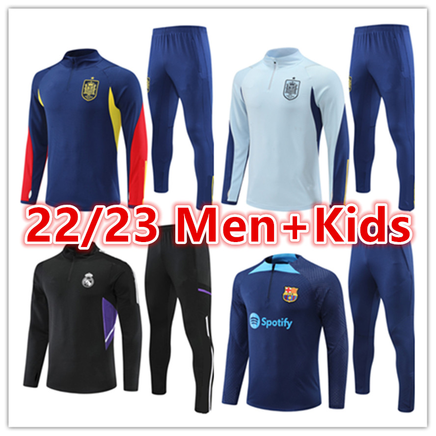 2022 2023 Spain soccer tracksuit chandal training suit sets 22 23 Mens and kids set MORATA GAVI PEDRI ANSU FATI football tracksuits Espana camisetas futbol
2022 2023 Spain soccer tracksuit chandal training suit sets 22 23 Mens and kids set MORATA GAVI PEDRI ANSU FATI football tracksuits Espana camisetas futbol