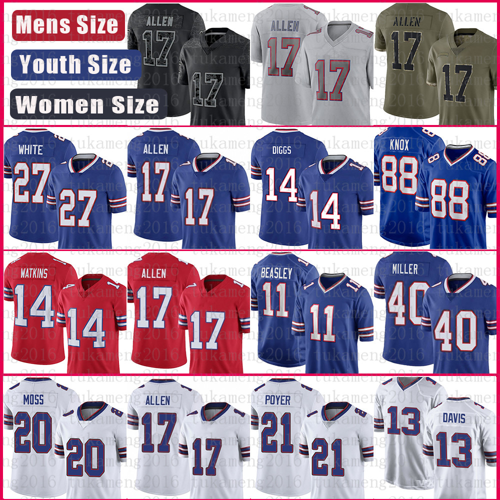 Von Miller Josh Allen Football Jersey Stefon Diggs Zack Moss Tremaine Edmunds Jim Kelly Spencer Brown Dawson Knox Gabriel Davis Poyer Kaiir Elam Micah Hyde Tyler Bass, Women size s-xxl(be)
Von Miller Josh Allen Football Jersey Stefon Diggs Zack Moss Tremaine Edmunds Jim Kelly Spencer Brown Dawson Knox Gabriel Davis Poyer Kaiir Elam Micah Hyde Tyler Bass, Women size s-xxl(be)