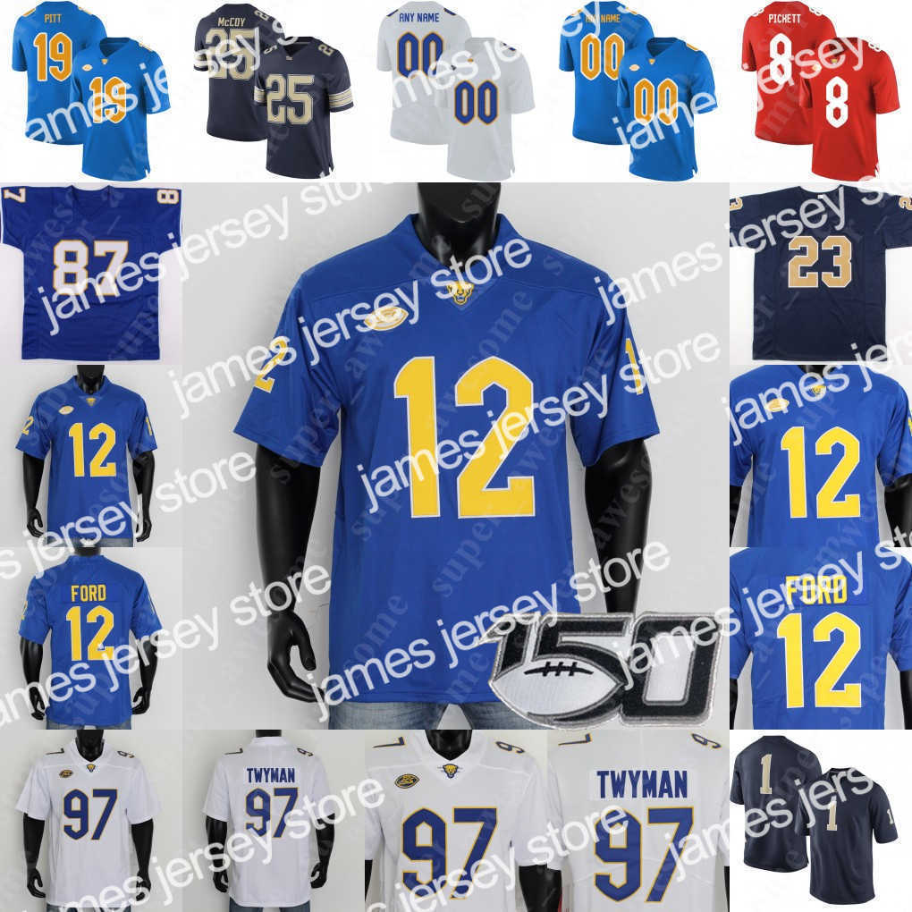 American College Football Wear Pittsburgh Panthers Football Jersey John Petrishen Habakkuk Baldonado Keyshon Camp Israel Abanikanda Taysir Mack Jared Wayne Luca, 150th-blue
American College Football Wear Pittsburgh Panthers Football Jersey John Petrishen Habakkuk Baldonado Keyshon Camp Israel Abanikanda Taysir Mack Jared Wayne Luca, 150th-blue