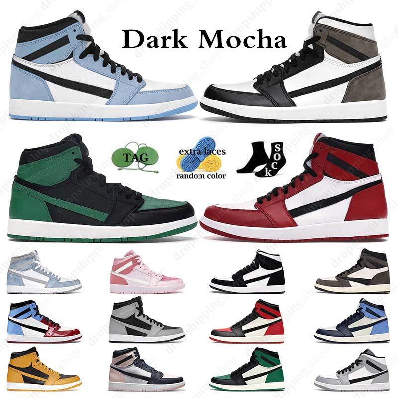 Men Sneakers Basketball Shoes 1s Dark Mocha Jumpman 1 University Blue Hyper Royal Chicago Pine Green Bred Patent Shadow 2.0 Women Outdoor Sports Trainers GAI, 3 36-47
Men Sneakers Basketball Shoes 1s Dark Mocha Jumpman 1 University Blue Hyper Royal Chicago Pine Green Bred Patent Shadow 2.0 Women Outdoor Sports Trainers GAI, 3 36-47