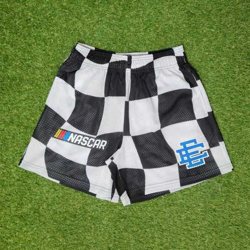 Men's Shorts 22SS Eric Shorts Emanuel Designer USA EE Mesh Basketball Shorts Black and White Checkerboard Colorblock Men Women Sweatpants Street Hip Hop
Men's Shorts 22SS Eric Shorts Emanuel Designer USA EE Mesh Basketball Shorts Black and White Checkerboard Colorblock Men Women Sweatpants Street Hip Hop