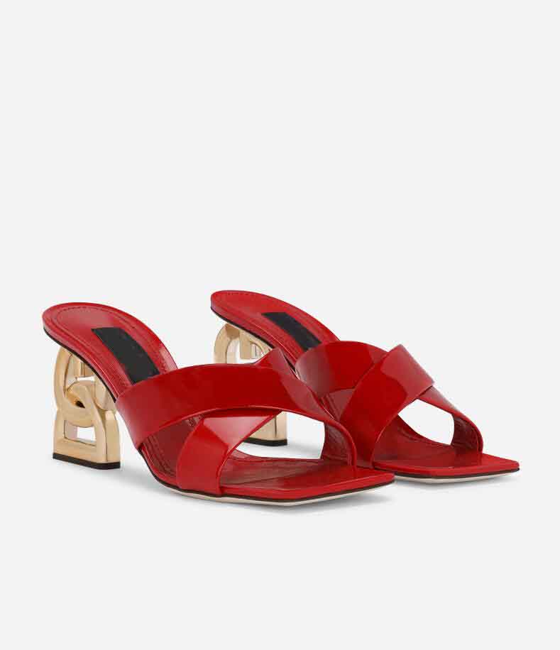 Design Famous Polished Keira Sandals Shoes Women Calfskin Leather Mules Gold-plated Carbon D and G-shape Pop Heel Lady Slip On Slippers EU35-4
Design Famous Polished Keira Sandals Shoes Women Calfskin Leather Mules Gold-plated Carbon D and G-shape Pop Heel Lady Slip On Slippers EU35-4