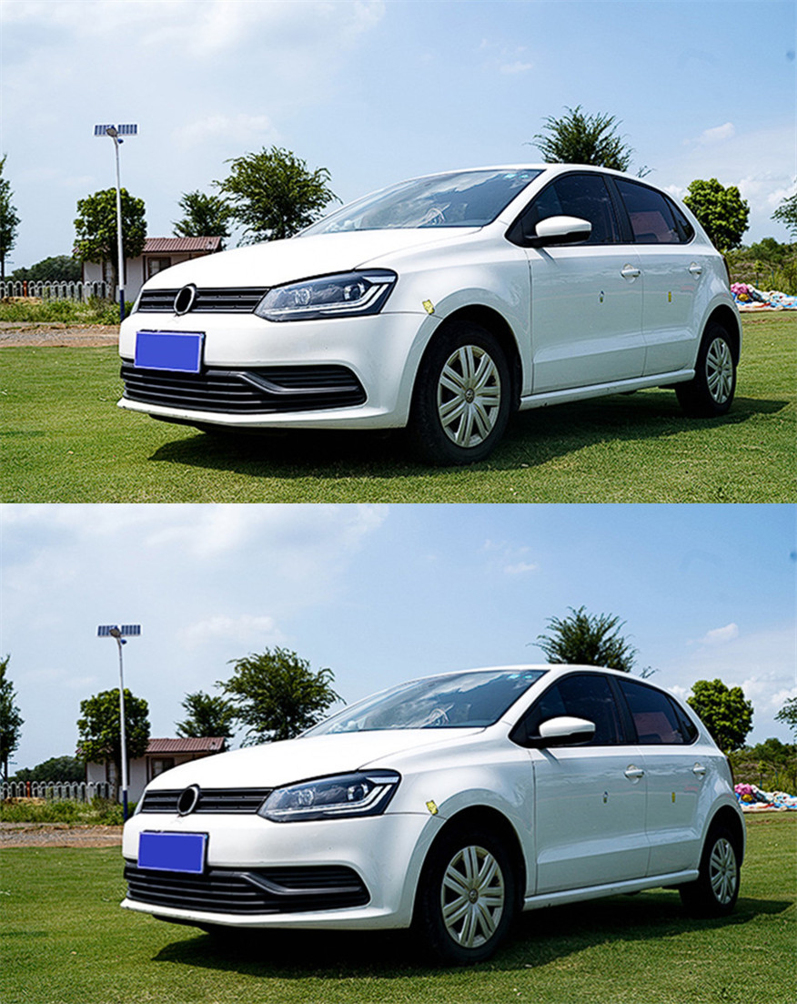 Car Headlights For VW Polo 20 11-20 18 Head Lights 2022 Style Replacement Headlight LED Low Beam Daytime Running Light