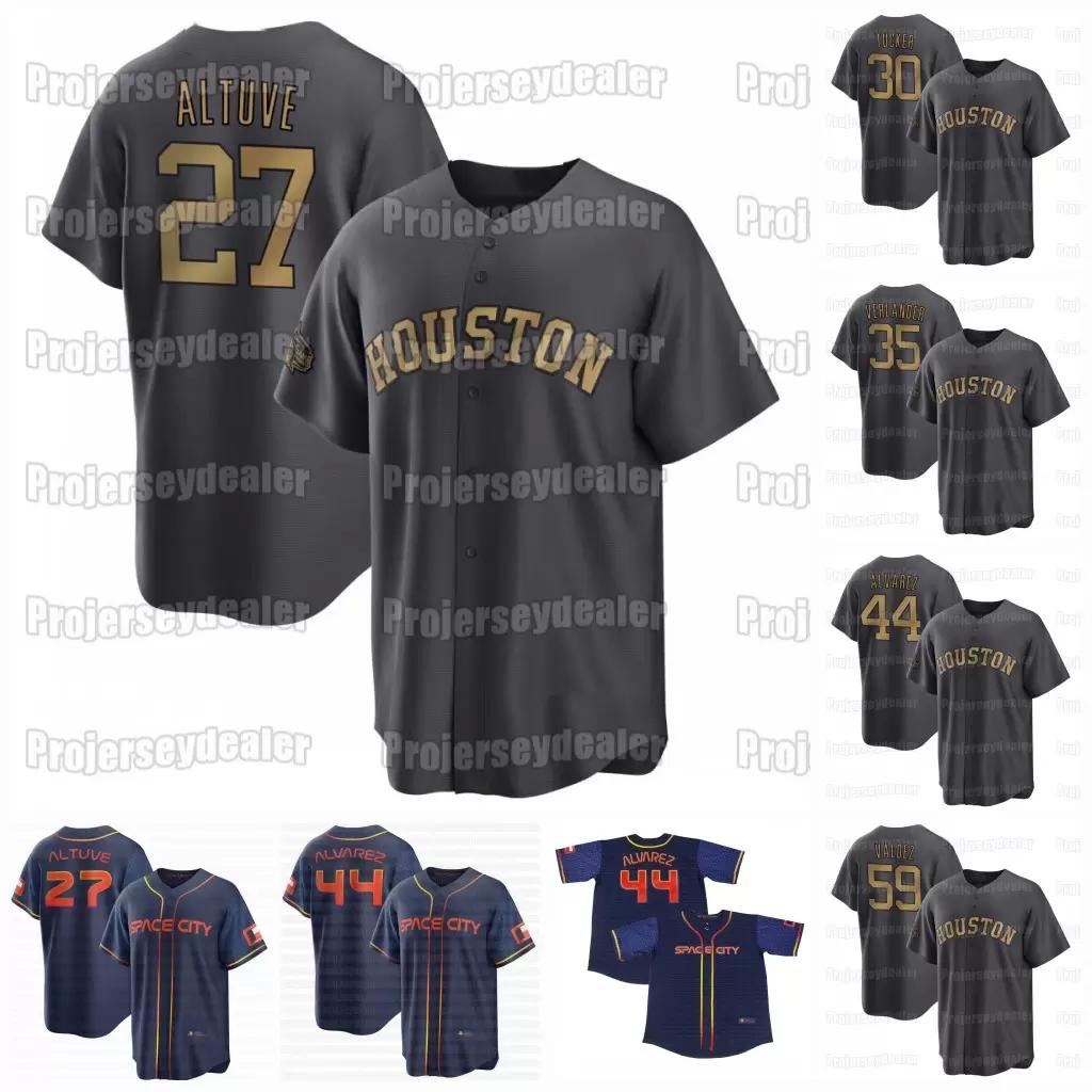 College wear Jersey Alex Bregman Pena Astros 27 Jose Altuve 2022 All-Star Baseball Space City City Connect, White flex base mens s-xxxl
College wear Jersey Alex Bregman Pena Astros 27 Jose Altuve 2022 All-Star Baseball Space City City Connect, White flex base mens s-xxxl