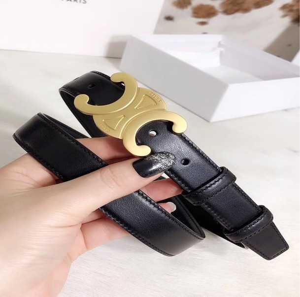 Celinbelt Celins Luxury Designer Belts Leather belt female triumphal copper buckle leather pure cow thin versatile, Black
Celinbelt Celins Luxury Designer Belts Leather belt female triumphal copper buckle leather pure cow thin versatile, Black