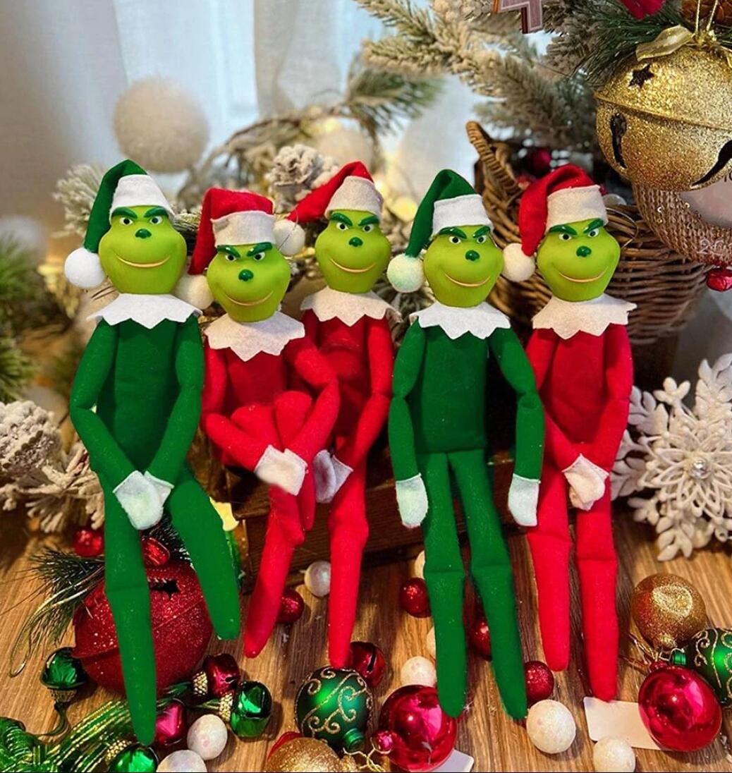 Red Green Christmas Grinchs Doll for Christmas Tree Decoration Home Pendant With Hat New Year Children's Gifts FY3894 GP1013
Red Green Christmas Grinchs Doll for Christmas Tree Decoration Home Pendant With Hat New Year Children's Gifts FY3894 GP1013