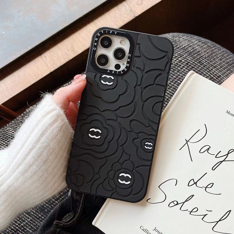 Luxury Designer Phone Cases For IPhone 14 Pro Max 13P 12 11 XS 8 7 Fashion 3D Flowers Pattern Phonecase Silicone Shockproof Cover Shell New