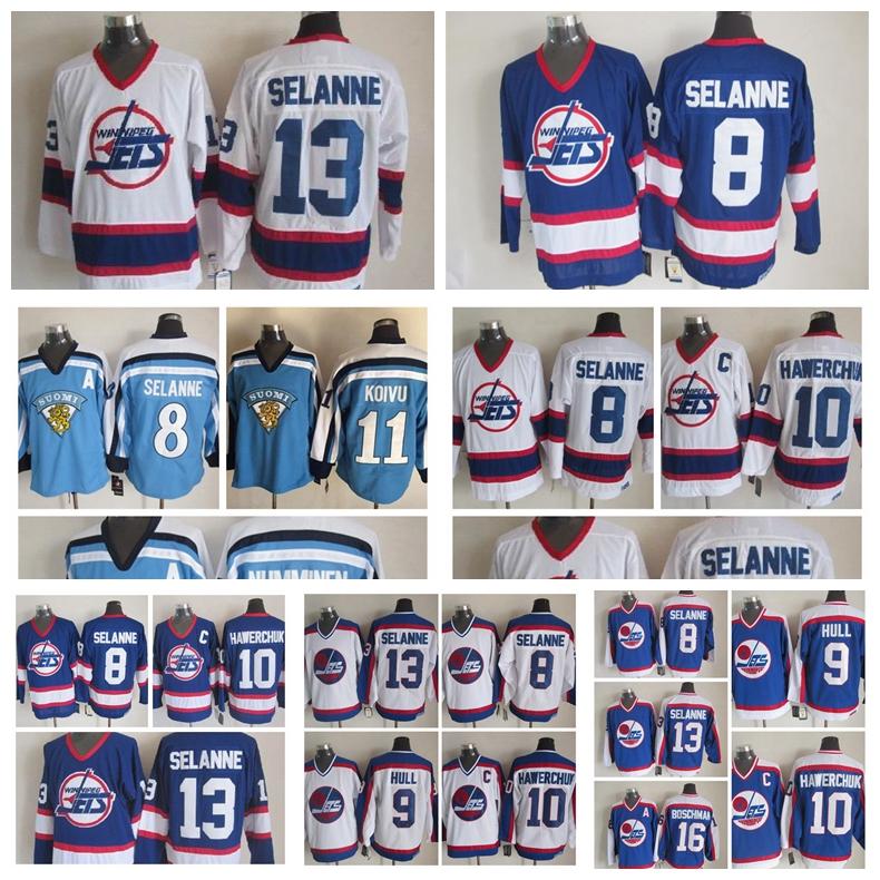 College wear Fashion Retro Winnipeg Jets Jerseys Dale Hawerchuk Laurie Boschman Teemu Selanne Bobby Hull White Mens Stitched Throwback Hocke, Light blue
College wear Fashion Retro Winnipeg Jets Jerseys Dale Hawerchuk Laurie Boschman Teemu Selanne Bobby Hull White Mens Stitched Throwback Hocke, Light blue