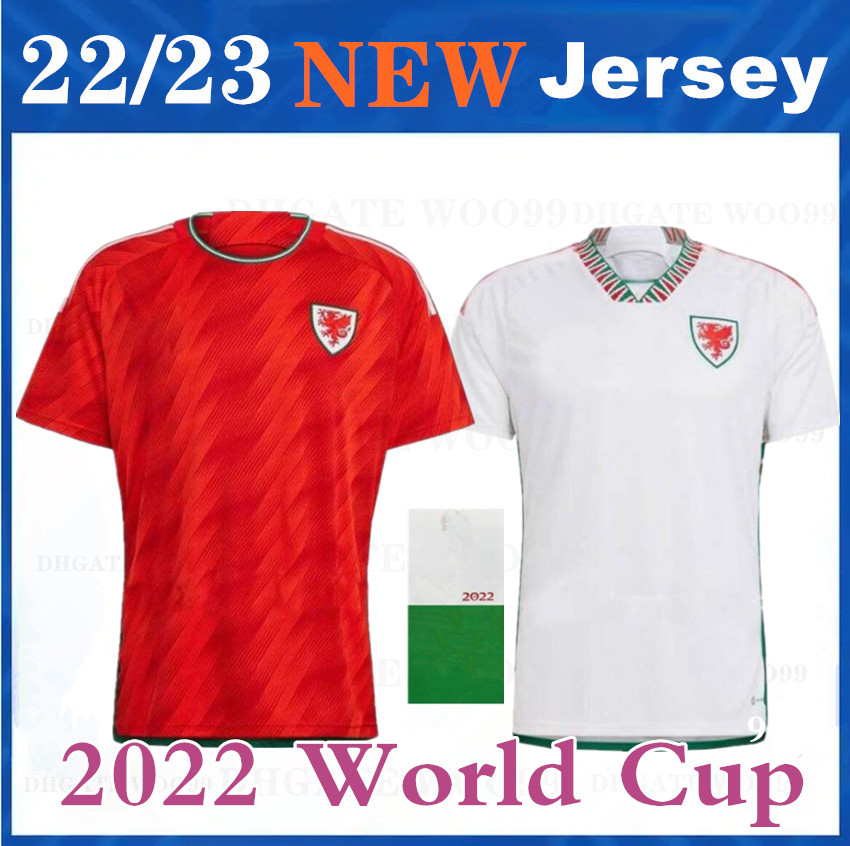 Wales soccer jerseys JAMES 2022 BALE Welsh football shirts JOHNSON N.WILLIAMS RODON T.ROBERTS CABANGO LEVITT MOORE THOMAS Men jersey 22 23, Away 
Wales soccer jerseys JAMES 2022 BALE Welsh football shirts JOHNSON N.WILLIAMS RODON T.ROBERTS CABANGO LEVITT MOORE THOMAS Men jersey 22 23, Away