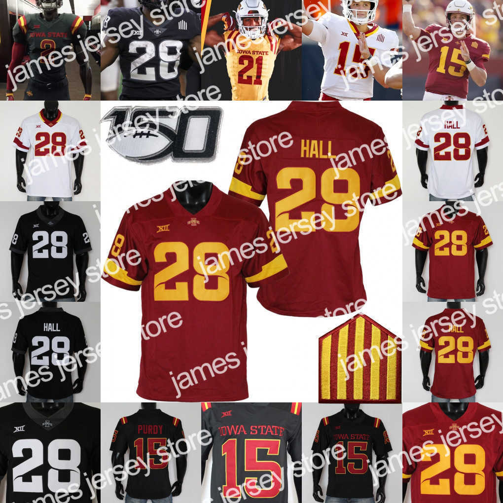 American College Football Wear NCAA Iowa State Cyclones Football Jersey Brock Purdy Breece Hall Xavier Hutchinson Charlie Kolar Sean Shaw Jr Mike Rose O'Rien Vance T, Black new with patch
American College Football Wear NCAA Iowa State Cyclones Football Jersey Brock Purdy Breece Hall Xavier Hutchinson Charlie Kolar Sean Shaw Jr Mike Rose O'Rien Vance T, Black new with patch