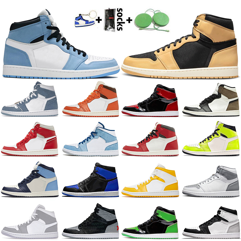 Sport Basketball Shoes Jumpman 1 High OG Starfish Lost Found Heirloom Denim 1s Patent Bred Mid University Gold French Blue Wolf Grey Aluminum Women Mens J1 Sneakers, A79 high og hyper royal 36-47
Sport Basketball Shoes Jumpman 1 High OG Starfish Lost Found Heirloom Denim 1s Patent Bred Mid University Gold French Blue Wolf Grey Aluminum Women Mens J1 Sneakers, A79 high og hyper royal 36-47