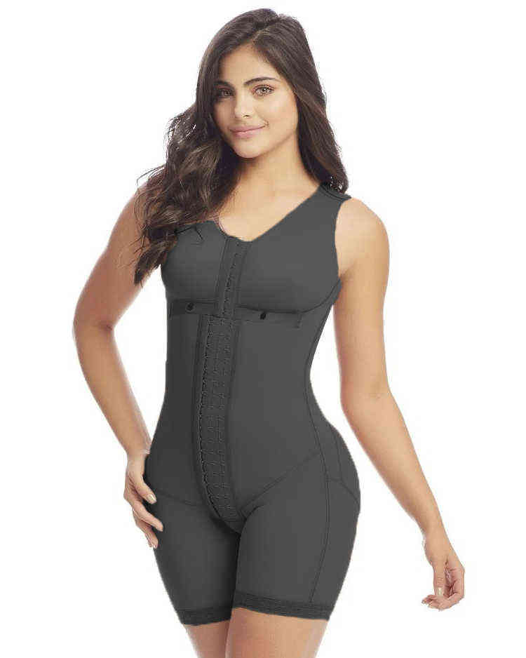 Shapewear Body Shapers Women Full Bodysuit Sleeveless Corset Top Sexy Linger Fajas Reductoras Waist Trainer Skims Kim Kardashian 220104