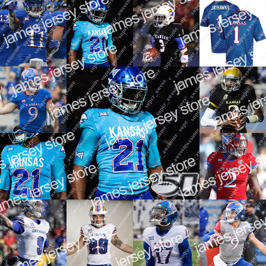 American College Football Wear Kansas Jayhawks Football Jersey Jason Bean Velton Gardner Devin Neal Torry Locklin Kwamie Lassiter II Trevor Wilson Luke Grimm Kyron, Black gold
American College Football Wear Kansas Jayhawks Football Jersey Jason Bean Velton Gardner Devin Neal Torry Locklin Kwamie Lassiter II Trevor Wilson Luke Grimm Kyron, Black gold