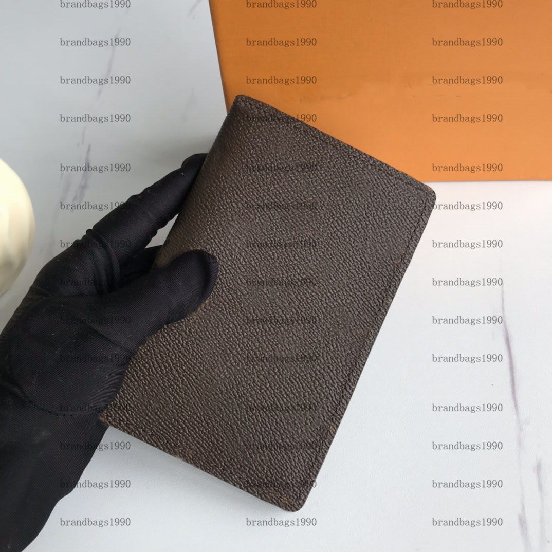Passport Case Card Holder Large DESK AGENDA COVER Memo Planner Men A5 Notebook Diary Luxury Designer Agendas Protective Case Wallet Desktop Covers