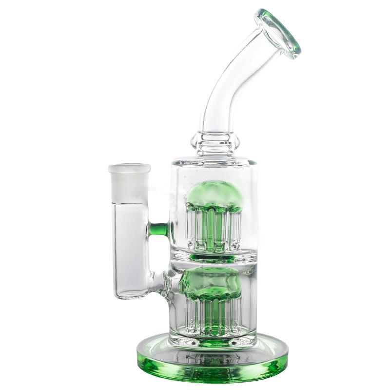 Gass bong water pipe hookah green couble mushroom head filter ice catcher transparent bongs for smoking with Quartz Banger or 14mm bowl oil rig Dab Rig
Gass bong water pipe hookah green couble mushroom head filter ice catcher transparent bongs for smoking with Quartz Banger or 14mm bowl oil rig Dab Rig