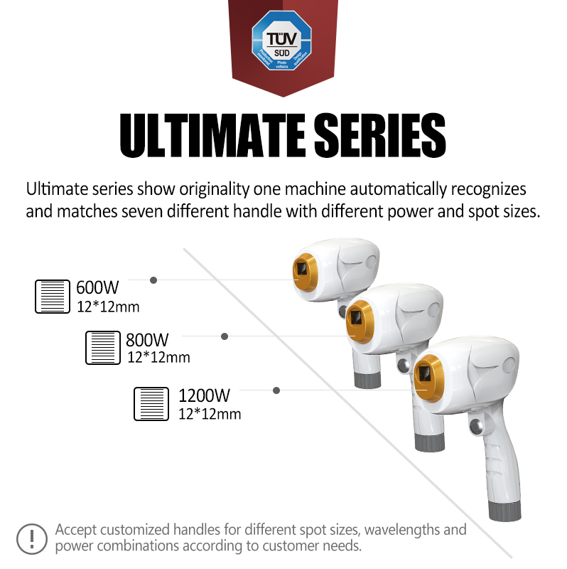 808Nm Laser Diode Hair Removal Machine Diode Skin Rejuvenation Ce Fda Approved Used SPA Equipment