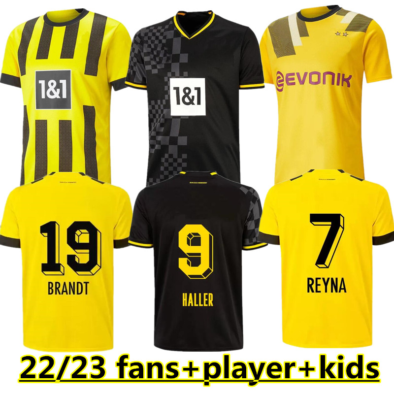HAALAND REUS 22 23 4th dortmund soccer jersey FANS player 2022 2023 football shirts BELLINGHAM men kids REYNA BRANDT EMRE CAN HALLER Guerreiro Limited Edition 666, White 
HAALAND REUS 22 23 4th dortmund soccer jersey FANS player 2022 2023 football shirts BELLINGHAM men kids REYNA BRANDT EMRE CAN HALLER Guerreiro Limited Edition 666, White