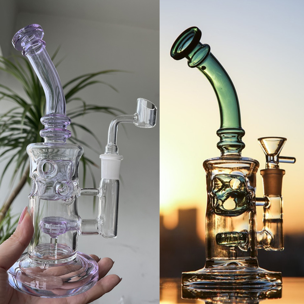 Purple Glass Bongs Fab Egg Hookah Bubbler Water Pipe with Showerhead Perc Recycler Dab Rig with 14mm Joint
Purple Glass Bongs Fab Egg Hookah Bubbler Water Pipe with Showerhead Perc Recycler Dab Rig with 14mm Joint