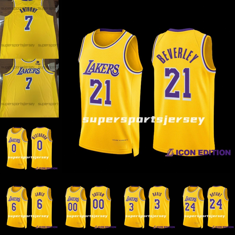 Los Angeles''Lakers''Kobe''Bryant'' Basketball Jersey Yellow Jerseys Davis Lebron James 2022 Russell Westbrook 21 Patrick Beverley 6 23 3 0 Stitched 1, As picture
Los Angeles''Lakers''Kobe''Bryant'' Basketball Jersey Yellow Jerseys Davis Lebron James 2022 Russell Westbrook 21 Patrick Beverley 6 23 3 0 Stitched 1, As picture