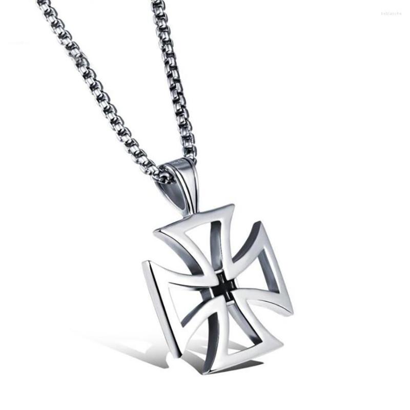 Pendant Necklaces Stainless Steel Punk Rock Men Germany Cross Necklace Fashion Minimalism Jewelry Gift For Him With Chain
Pendant Necklaces Stainless Steel Punk Rock Men Germany Cross Necklace Fashion Minimalism Jewelry Gift For Him With Chain