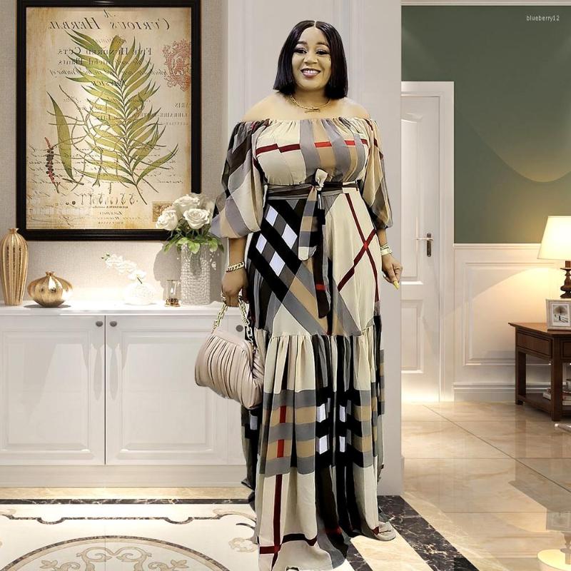 Casual Dresses For Women 2022 Muslim Check Pattern Square Neck Boubou Robe Traditional Maxi Clothes Nigerian Long Sleeves
Casual Dresses For Women 2022 Muslim Check Pattern Square Neck Boubou Robe Traditional Maxi Clothes Nigerian Long Sleeves