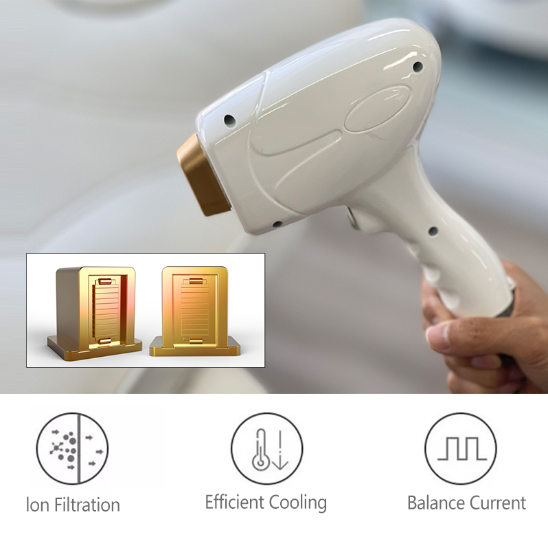 808Nm Laser Diode Hair Removal Machine Diode Skin Rejuvenation Ce Fda Approved Used SPA Equipment