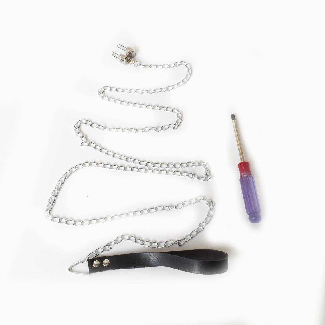 Bondage Massager Toys Stainless Steel Nose Hook Clamp Leading Chain Leash Restraint Roleplay Slave Bondage Trainers Bdsm Product Sex Toy for Wome